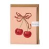Greetings Card - Cherries